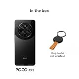 Xiaomi Poco C75 4G Golden-Smartphone 8 + 256 GB, 2,0 GHz, immersives 17,5 cm Display, massiver 5160 mAh Akku, klare 50 MP AI-Dual-Kamera, leistungsstarker Octa-Core-Prozessor