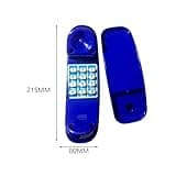 harayaa Spielplatz Schaukel Set Telefon Pretend Play Zifferntasten Telefon Kind Klettergerüste Telefon für Jungen Mädchen, Blau