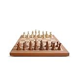 Chessnut Elektronisches Schach-Set, Holz-Schachbrett mit LEDs, AI adaptives elektronisches Schachspiel und App mit Computer-Schachbrett, für 1-2 Spieler ab 8 Jahren