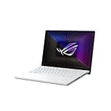 ASUS ROG Zephyrus G14 Laptop | 14" 2,5k WQXGA 165Hz/3ms 16:10 Display | AMD R9 7940HS | 32 GB RAM | 1TB SSD | NVIDIA RTX 4070 | Windows 11 | QWERTZ Tastatur | Moonlight White Mini-LED Version