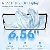 DOOGEE Note 56 Pro Andriod 16 Smartphone Ohne Vertrag, 32GB+128GB/2TB Handy Ohne Vertrag, 6.56" Simlockfreie Handys 6150mAh, 13MP+8MP NFC Smartphone Android, 4G Dual SIM/Octa Core/Fingerprint/GPS