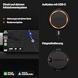 OOONO CO-Driver NO2 [NEUES Modell 2025] - Optimierter CO-Driver fürs Auto - Warnt vor Tempo-Kontrollen und Gefahrenstellen - Wiederaufladbar - LED-Anzeige - CarPlay & Android Auto kompatibel
