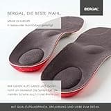 Bergal X-Treme Komfort Premium-Einlegesohle für optimale Polsterung, Dämpfung und Stabilisierung, ultraleichter Laufkomfort bei Extrembelastungen in Sport und bei allen Freizeitaktivitäten, Gr. 46