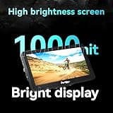 Portkeys HD7H Kamera Field Monitor 7 Zoll 1000 Nits Helligkeit, 4K HDMI Kamera Monitor mit Entspiegeltem Glas, Sonnenblende, für DSLR und spiegellose Kameras