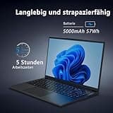 Molegar 16 Zoll Business Student Laptop mit Beleuchteter Tastatur,1920×1200 FHD IPS Display,32GB RAM 512GB SSD,AMD Ryzen3 3250U(Beats N95/N5095),1MP Webcam,WiFi,BT,HDMI,USB,Type-C,Fingerprint,Numpad