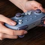 8bitdo Ultimate 2C Wireless Controller für Windows-PC und Android, mit 1000 Hz Abfragerate, Hall-Effekt-Joysticks und Hall-Triggern und Neu Belegbaren L4/R4-Stoßfängern, Turbofunktion (Dunkelblau)