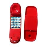 Fonowx Spielplatz Telefon Spielzeug, Spielzeugtelefone Kindertelefonspielzeug, Geräusche Interaktives Kinderhandy für Spielplatz Garten Telefon Spielhaustelefon, Pädagogisches Telefonspielzeug, Rot