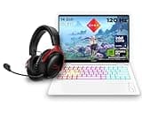 HP OMEN Transcend Gaming Laptop, 14 Zoll 2,8K OLED 120Hz, Intel Core Ultra 7 155H, 16 GB DDR5 RAM, 1 TB SSD, NVIDIA GeForce RTX 4060 (8GB), QWERTZ, Windows 11, Weiß inkl. HyperX Cloud III Wireless