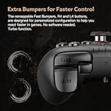 8Bitdo Ultimate 2C Wireless Controller für Windows PC und Android, mit Hall-Effekt-Joysticks und Hall-Triggern, keine Drift, 1000Hz Polling-Rate, Remappable L4/R4 Bumpers - Black Myth: Wukong