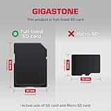 GIGASTONE 4K Kamera Pro 64GB SDXC Speicherkarte 2er-Pack mit bis zu 100 MB/s für Digitalkameras Canon Sony Olympus, 4K UHD Videoaufnahmen UHS-I U3 V30 Klasse 10