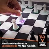 GoChess Mini – Elektronisches Schachbrett mit KI, Beleuchtetes Schachset für Erwachsene & Kinder Aller Spielstärken mit Online-Spiel-App – Als Geschenk für Brettspielliebhaber
