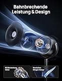 Dreo 20dB leiser Standventilator, 120°+120° Omni-direktionale oszillierende Ventilator, 26M Windentfernung, 1200m³/h Luftvolumen Echt Turbo-Luftzirkulator Fans, 102CM Höhe 3 Modi 8-Geschwindigkeit