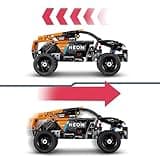 LEGO Technic NEOM McLaren Extreme E Race Car Set, Auto-Spielzeug mit Rückziehmotor für Kinder, baubares Aufziehauto, Technik-Geschenk für Jungs und Mädchen ab 7 Jahren 42166