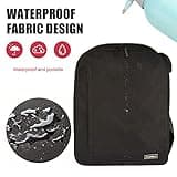 Cwatcun Kamerarucksack Professional für Spiegellose SLR/SLR Kamera wasserdichte Kameratasche Kompatibel mit Sony Canon Nikon Kamera und Objektivstativ Zubehör (2.0 Groß, Schwarz)