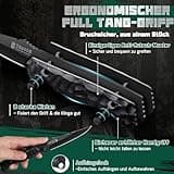 Dragon Creek Outdoor Messer – Feststehende Klinge aus rostfreiem D2-Stahl, Outdoor-Werkzeug mit G10 Griff für Camping & Angeln – Geschenk für Outdoor-Fans