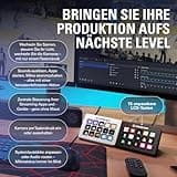 Elgato Stream Deck MK.2 – Studio-Controller, 15 Makrotasten, auslösen von Aktion in Apps und Software wie OBS, Twitch, YouTube und anderen, für Mac und PC