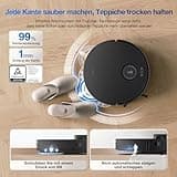 ECOVACS DEEBOT T30S Combo Complete Saugroboter mit Wischfunktion Akku-Staubsauger, All-in-One Reinigungsstation,11000Pa, ZeroTangle Technologie, TruEdge™ Kantenreinigung, Heißwasser-Mopp-Waschen