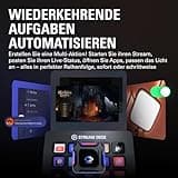 Elgato Stream Deck MK.2 – Studio-Controller, 15 Makrotasten, auslösen von Aktion in Apps und Software wie OBS, Twitch, YouTube und anderen, für Mac und PC