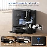 ECOVACS DEEBOT T30S Combo Complete Saugroboter mit Wischfunktion Akku-Staubsauger, All-in-One Reinigungsstation,11000Pa, ZeroTangle Technologie, TruEdge™ Kantenreinigung, Heißwasser-Mopp-Waschen