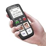 Easyfone T6 4G Seniorenhandy mit Große Bildtasten Mobiltelefon für Senioren ohne vertrag mit Notruftaste und Ladestation (Schwarz)