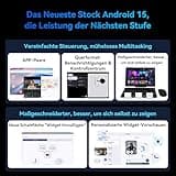 TABWEE T90 Android 15 Tablet mit Tastatur - Gemini AI, 24GB RAM+128GB ROM, Octa Core T615, Gaming Tablet 11 Zoll, 1920x1200 FHD+IPS, 8000mAh Akuu, 13MP+5MP KI Kamera, 5G WiFi, Widevine L1, GPS