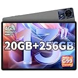 TECLAST T65 MAX Tablet 13 Zoll Android Tablet, Helio G99 Gaming Tablets, 20GB RAM+256GB ROM Tablets-PC(2TB TF), 10000mAh, Großes Display, Widevine L1, 4G LTE SIM + 5G WiFi, GPS/GMS/13MP+8MP/BT5.0