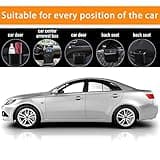 Einesin Mülleimer Auto mit 40 Stück Müllsäcke, Automülleinmer Mit Deckel, Hängende Aufbewahrungsbox, Auto Accessoires