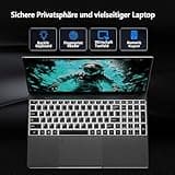 Molegar 16 Zoll Business Student Laptop mit Beleuchteter Tastatur,1920×1200 FHD IPS Display,32GB RAM 512GB SSD,AMD Ryzen3 3250U(Beats N95/N5095),1MP Webcam,WiFi,BT,HDMI,USB,Type-C,Fingerprint,Numpad