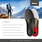 Bergal X-Treme Komfort Premium-Einlegesohle für optimale Polsterung, Dämpfung und Stabilisierung, ultraleichter Laufkomfort bei Extrembelastungen in Sport und bei allen Freizeitaktivitäten, Gr. 46