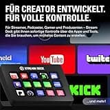Elgato Stream Deck MK.2 – Studio-Controller, 15 Makrotasten, auslösen von Aktion in Apps und Software wie OBS, Twitch, YouTube und anderen, für Mac und PC