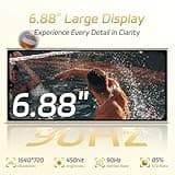 OUKITEL C61 Android 15 Smartphone Ohne Vertrag, 16GB+128GB /1TB Handy Ohne Vertrag, 6,88 Zoll 90Hz Bildschirm 5150mAh Handy Günstig, 13MP+5MP, 4G Dual SIM Simlockfreie Handys/Fingerabdruck/OTG/Face ID