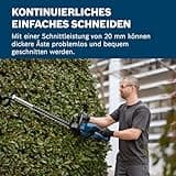 Bosch Professional 18V System Akku Heckenschere GHE 18V-50 (Schnittkapazität von 20 mm, 50-cm-Messer, bürstenloser Motor, ergonomisches Design)