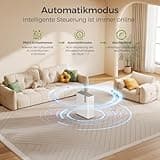 Dhyala Luftreiniger Allergiker für Wohnung Raucherzimmer, HEPA Luftfilter gegen Schimmel Staub Pollen Tierhaare, CADR 450m³/h für 161㎡, App-gesteuert Air Purifier with Luftbefeuchter(100mL Tank) 22dB