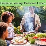 Newbob Grillabdeckung Wetterfest, Universal Grill Abdeckhaube Wasserdicht Gas Grill Abdeckung für den Außenbereich Grill Zubehör, 420D Oxford Robust Grill Abdeckplane(80x66x110cm)
