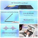 Molegar 16 Zoll Business Student Laptop mit Beleuchteter Tastatur,1920×1200 FHD IPS Display,32GB RAM 512GB SSD,AMD Ryzen3 3250U(Beats N95/N5095),1MP Webcam,WiFi,BT,HDMI,USB,Type-C,Fingerprint,Numpad