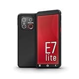 emporiaSMART.7lite Senioren-Smartphone ohne Vertrag, Android 15 Handy mit Notruftaste, 5,45" Touchdisplay, NFC, Fingerabdrucksensor, Hörgerätekompatibel, Großes Display, Einfache Bedienung, Schwarz