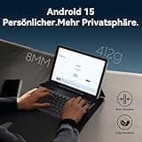 TABWEE Tablet mit Tastatur und Stift - 24 GB RAM+256 GB ROM (4 TB TF), Octa-Core, Android 15, Gemini AI, 10 Zoll, Widevine L1, 5000 mAh, 8 MP+ 5MP, Face ID, GPS(2J Garantie)