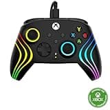 Turtle Beach Afterglow Wave Controller Schwarz Wired RGB Gaming Controller – Lizenziert für Xbox Series X oder S, Xbox One und Windows