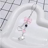 DKDDSSS 5 Stück Handyanhänger, ästhetische y2k-Anhänger, Lanyard Handschlaufe, Phone Charm, Accessories y2k, für Handy, Kamera, Schlüssel