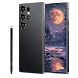 Maustron G25Ultra Unlocked Phone 7.3“ HD+ Display | 8GB RAM 256GB ROM | Dual SIM & 108MP Kamera | Android 14 | 4G LTE + Face ID/Wi-Fi/GPS | Lange Batterie - Budget Smartphone (G25Ultra-Black)