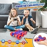 Dreamlandia Ferngesteuertes Auto ab 3-10 Jahre, 2.4Ghz 360° Flip RC Auto Outdoor Spielzeug ab 3-8 Jahre Junge, 4WD Monstertruck Geburtstags Weihnachts Geschenke für Kinder, Junge