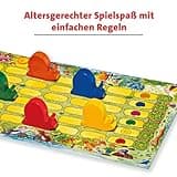 Ravensburger Kinderspiel 21420 - Tempo kleine Schnecke, Das spannende Schneckenrennen, Brettspiel und Gesellschaftsspiel für 2-6 Spieler, Kinderspiel ab 3 Jahren - Geburtstagsgeschenke