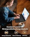 jumper Laptop 17,6 Zoll, 100% sRGB FHD Display, 16GB RAM 512GB SSD + 128GB eMMC, N95 CPU, Leuchtende Tastatur, 7000mAh, WiFi-6, Notebook für Studenten und Unternehmen