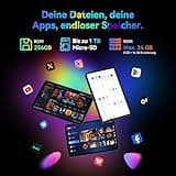 T60Pro Tablet 13.4 Zoll,Tablet Android 15 mit Tastatur,120Hz FHD,24GB RAM+256GB ROM,10000mA,WideVine L1/16MP+8MP AI Kamera/Face ID/GPS,Octa-Core Gaming Tablets mit Stift,Maus,Hülle,4 Jahre Garantie