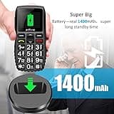 artfone C1+ Mobile Seniorenhandy ohne Vertrag | Dual SIM mit Notruftaste | Rentner Handy große Tasten | 1800 mAh Akku Lange Standby-Zeit | Großtastenhandy mit Ladestation | 1,77 Zoll Farbdisplay