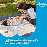 WaterWipes Sensitive+ Newborn & Baby Wipes, 720 Stück (12 Packungen), 3-in-1-Reinigung, Pflege, Schutz, 99,9% Wasser, parfümfrei