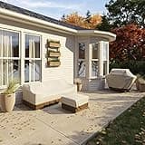 Amazon Basics Grillabdeckung, Gurte mit Click-Verschluss, Gr. M