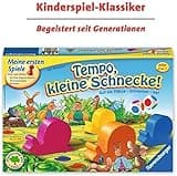 Ravensburger Kinderspiel 21420 - Tempo kleine Schnecke, Das spannende Schneckenrennen, Brettspiel und Gesellschaftsspiel für 2-6 Spieler, Kinderspiel ab 3 Jahren - Geburtstagsgeschenke